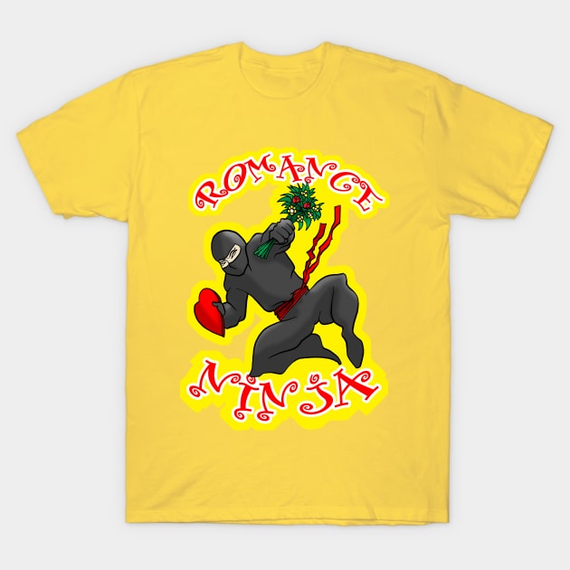 Romance Ninja T-Shirt by EJTees